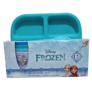 Zak! Disney Frozen 12pc Mealtime Set